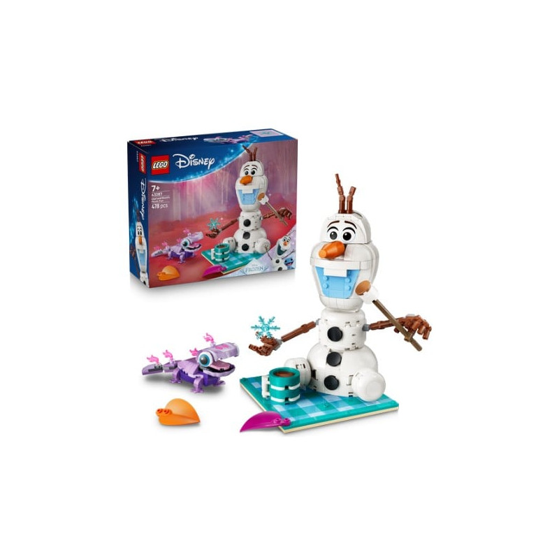 gioco da costruzione lego disney 43287 il divertimento del picnic