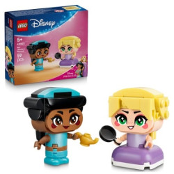 gioco da costruzione lego disney 43303 mini jasmine e rapunzel multicolore
