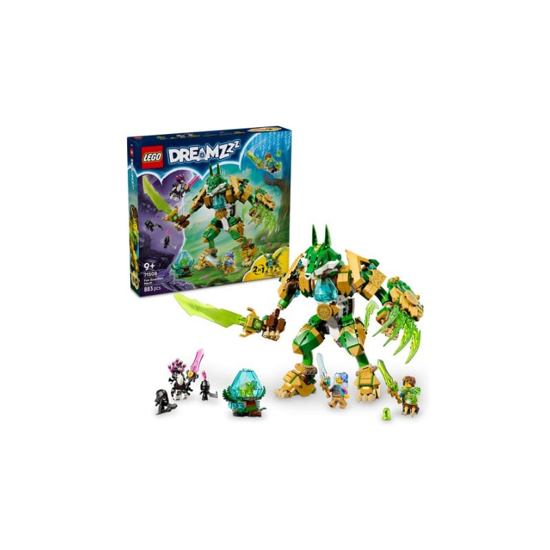gioco da costruzione lego dreamzzz 71508 mech guardiano volpe multicolore