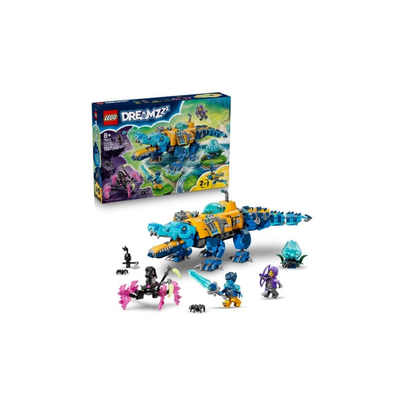 gioco da costruzione lego dreamzzz 71512 sottomarino coccodrillo