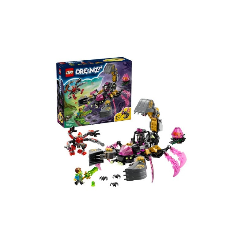 gioco da costruzione lego dreamzzz 71513 nightmare scorpion digger