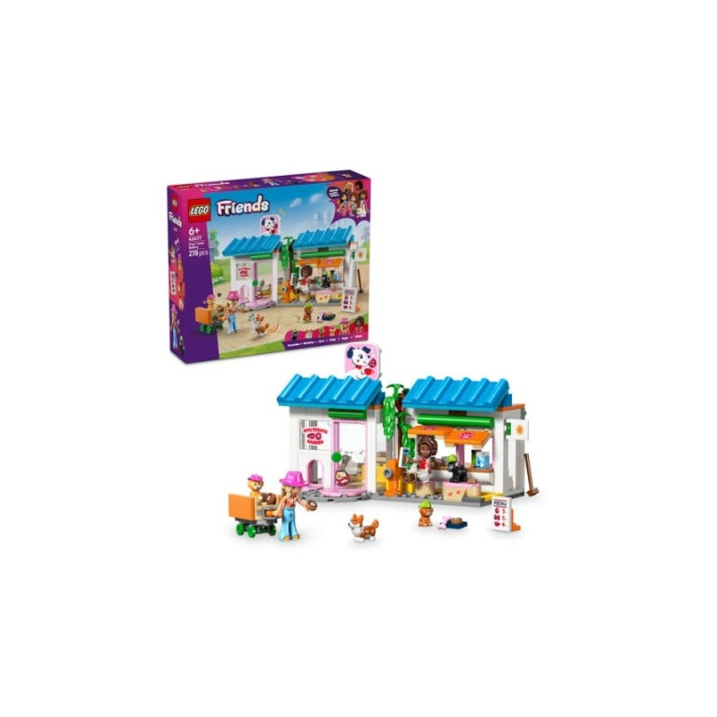 set da gioco lego friends 42677 panetteria per dolcetti per cani