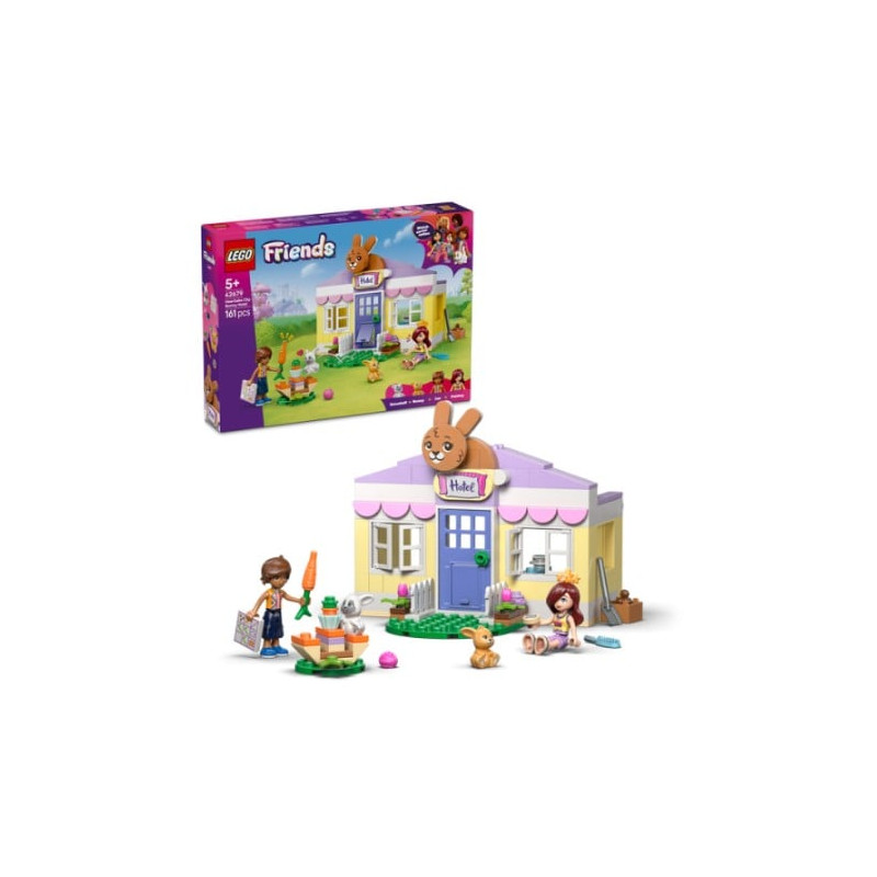 set da gioco lego friends 42679 heartlake city bunny hotel multicolore