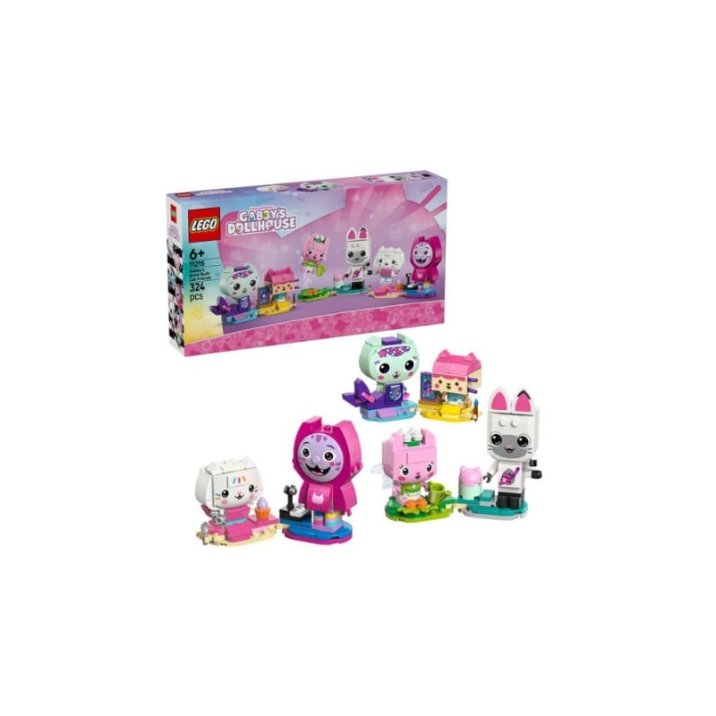 gioco da costruzione lego gabby's dollhouse 11215 gabby's