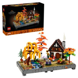 gioco da costruzione lego icons 11372 giardino autunnale multicolore