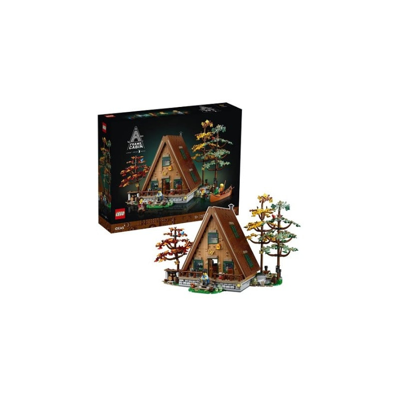 gioco da costruzione lego ideas 21338 cabina a forma di a multicolore