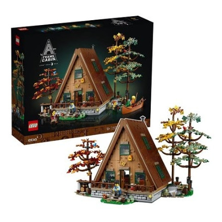 gioco da costruzione lego ideas 21338 cabina a forma di a multicolore