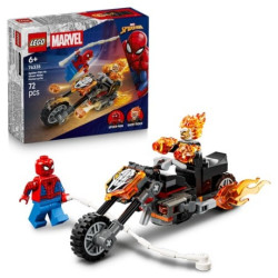 gioco da costruzione lego marvel 76335 spider-man contro ghost