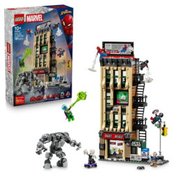 gioco da costruzione lego marvel 76342 spider-man contro mysterio