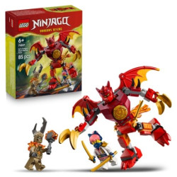 kit di costruzione lego ninjago 71851 battle pack mech drago di kai