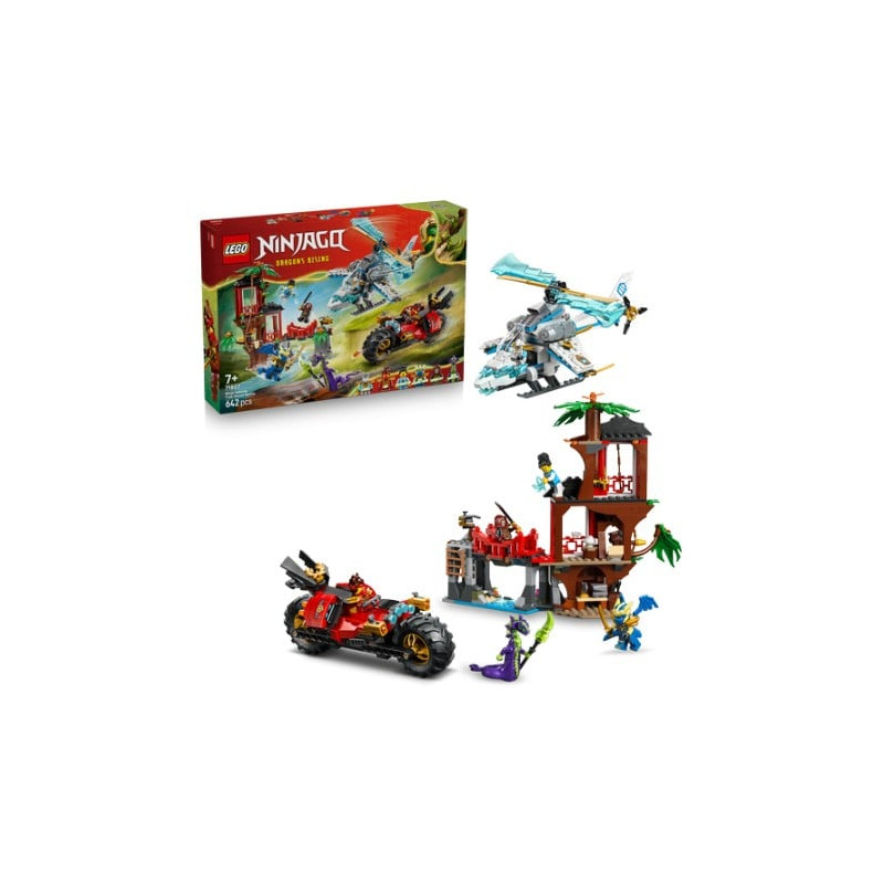 set da gioco lego ninjago 71857 battaglia nella casa sull'albero