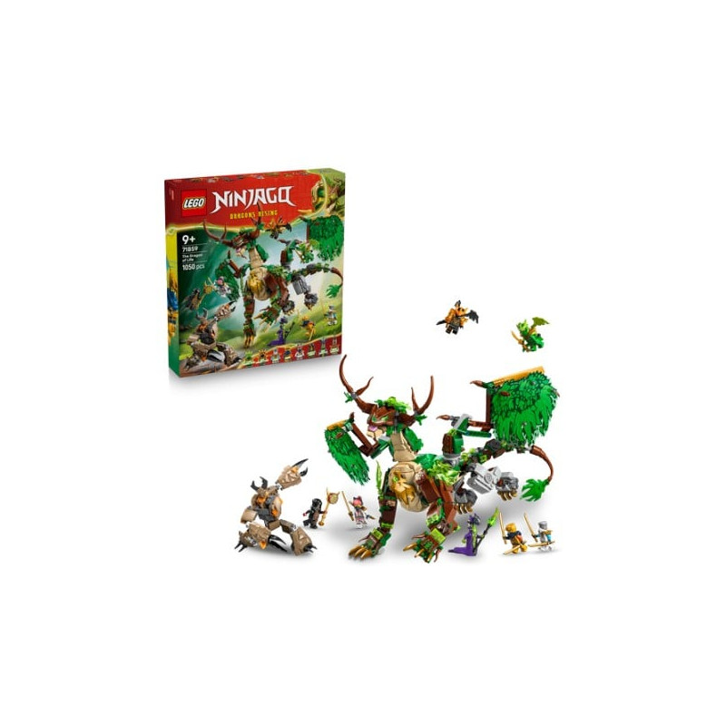 set da gioco lego ninjago 71859 il drago della vita multicolore 1050pz