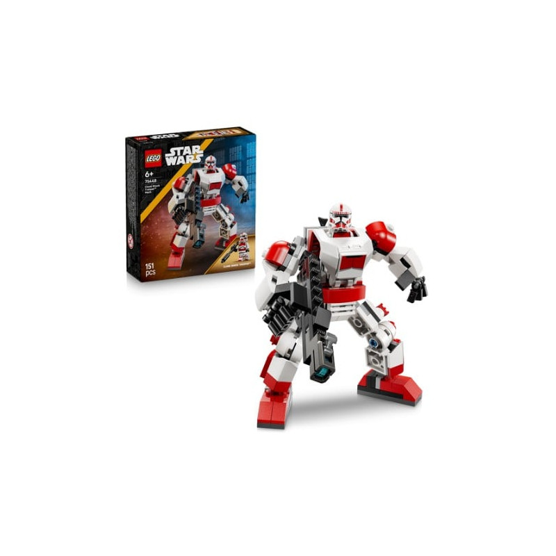 kit di costruzione lego star wars 75448 mech clone shock trooper