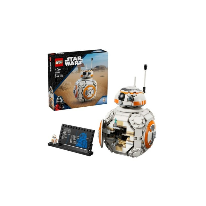 gioco da costruzione lego star wars 75452 bb-8 astromech droid