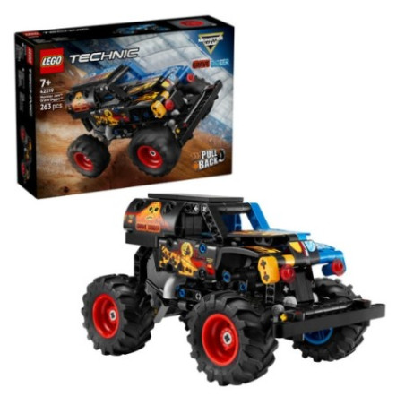 kit di costruzione lego technic 42219 monster jam grave digger fuoco
