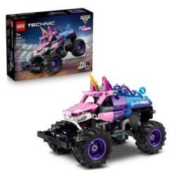 kit di costruzione lego technic 42220 monster jam sparkle smash pull-back