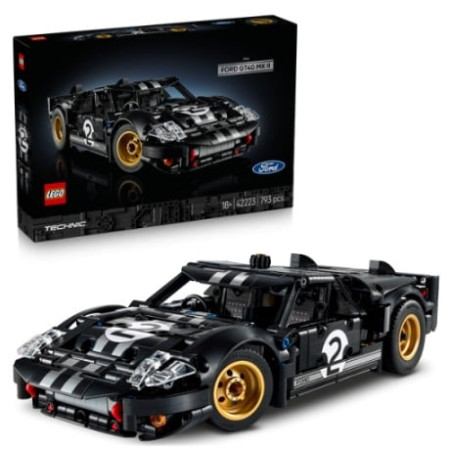 kit modello lego technic 42223 ford gt40 mkii del 1966 multicolore