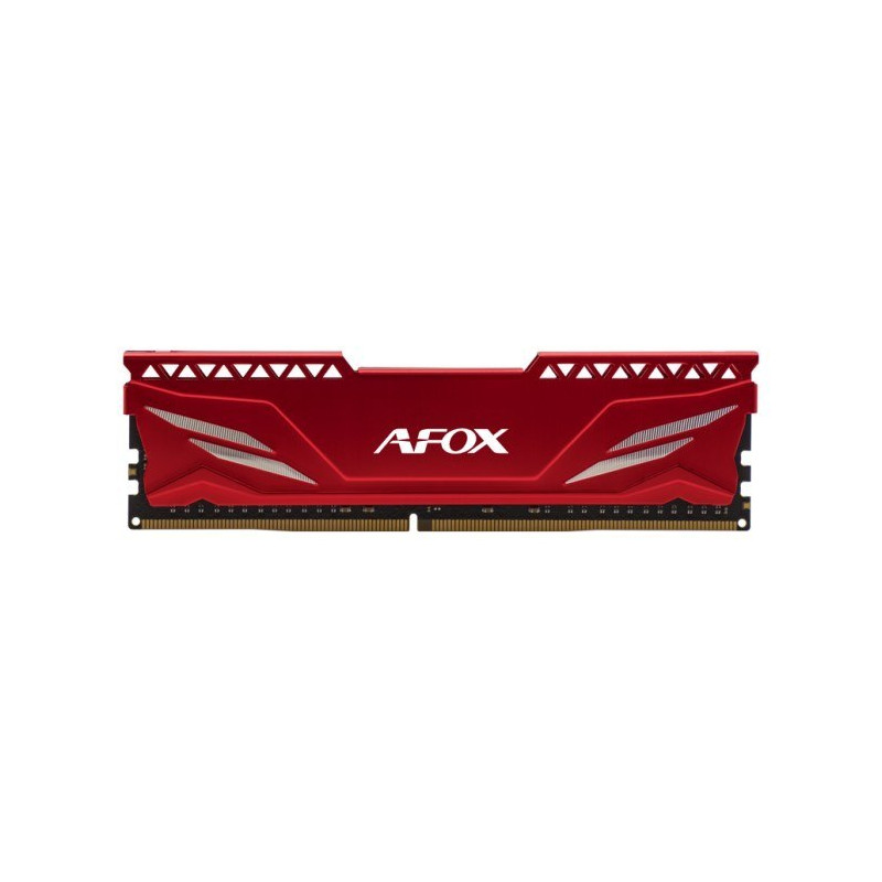 ram dimm ddr4 1x16gb afox gaming 3200mhz cl16 1.35v rosso [afld416ps1ca]