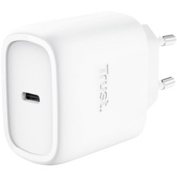 alimentatore da rete trust maxo 45w usb-c bianco [25522]