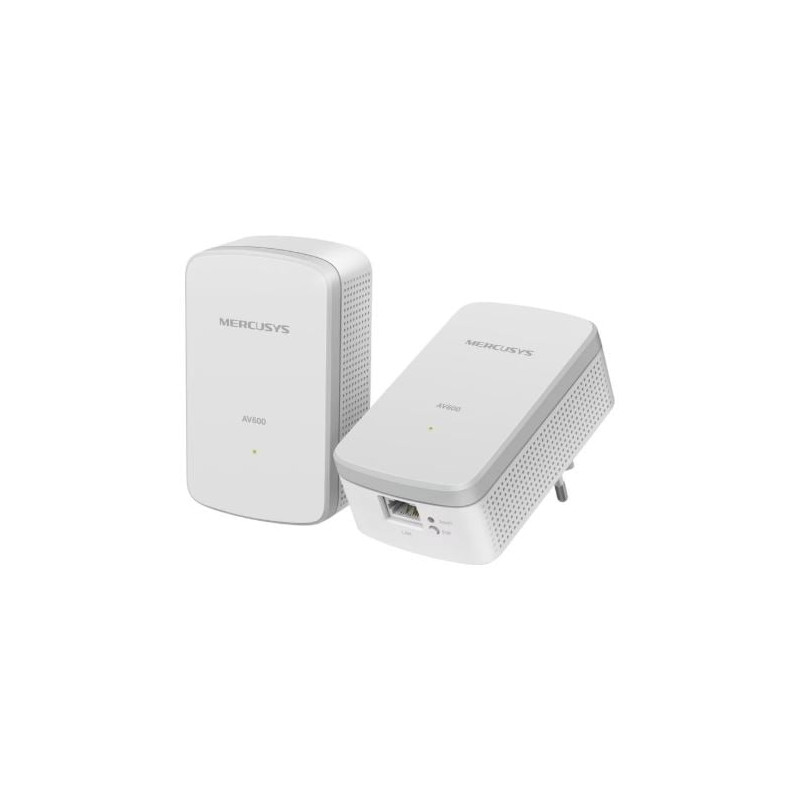 kit powerline mercusys mp300 av600 600mbps bianco [mp300]