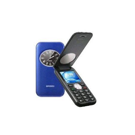 cellulare brondi window 2 2" 32gb/800mah/dual sim/blu metal