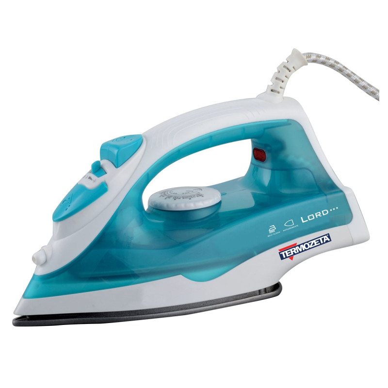 ferro da stiro a vapore termozeta lord 1300w blu [lord blue]