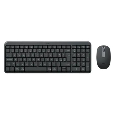 tastiera logitech mk250 mouse wireless ottico bluetooth nero [mk250]