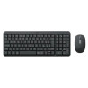 tastiera logitech mk250 mouse wireless ottico bluetooth nero [mk250]