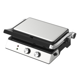 bistecchiera melchioni burgerone 34 con piastre rimovibili 1800w