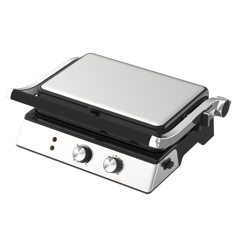 bistecchiera melchioni burgerone 34 con piastre rimovibili 1800w