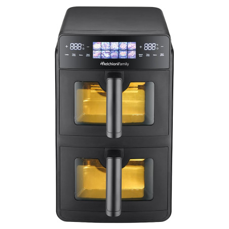 friggitrice ad aria melchioni giulia 240v 10l nero [118340058]