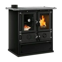 cucina a legna nordica 3003980 rosetta sx vst.16 7.9kw antracite