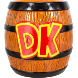 barattolo biscotti paladone nintendo donkey kong multicolore