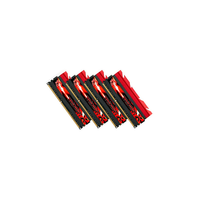 ram dimm ddr3 g.skill 32gb pc19200 cl10 kit (4x8gb) 32gtx tridentx