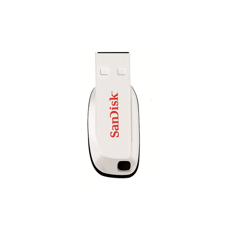pen drive 16gb sandisk cruzer blade bianco sdcz50c-016g-b35w