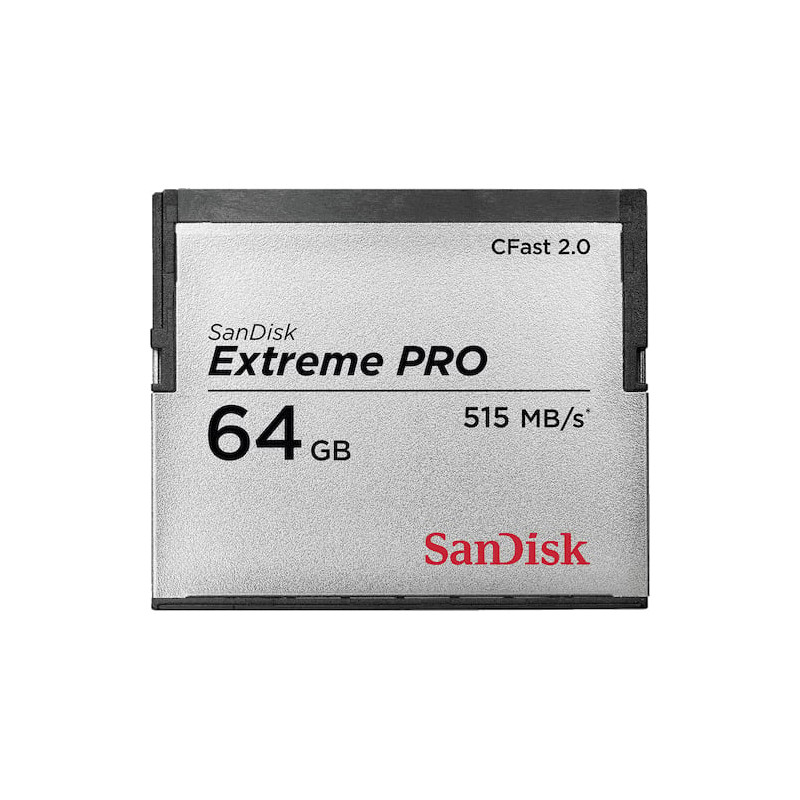 64gb compact flash sandisk cfast 2.0 vpg130 extreme prosdcfsp-064g-g46d