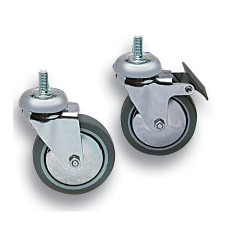 Kit 4 ruote intellinet per armadi perno m10