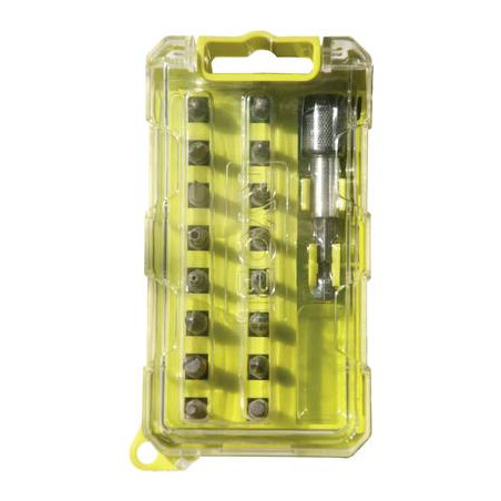 kit inserti di avvitamento 17 parti ryobi rak17sd 5132002550 taglio,