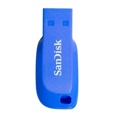 pen drive 16gb sandisk cruzer blade / usb 2.0 / blu [sdcz50c-016g-b35be]