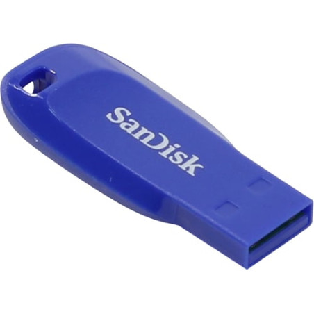 pen drive 64gb sandisk cruzer blade / usb 2.0 / blu [sdcz50c-064g-b35be]