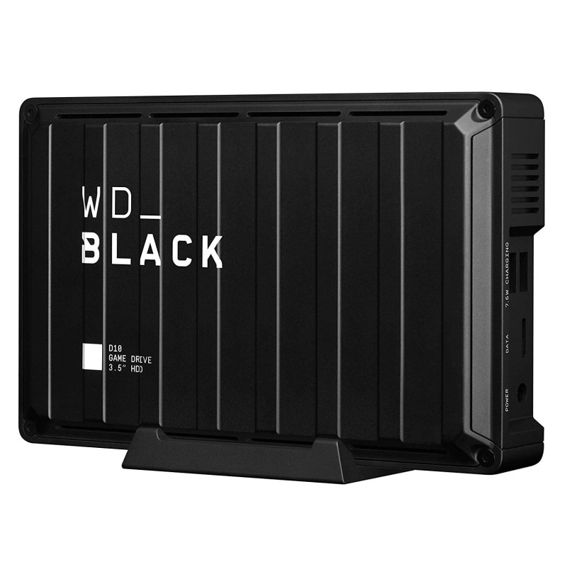 hard disk esterno 3.5 8tb western digital d10 game drive u3 nero