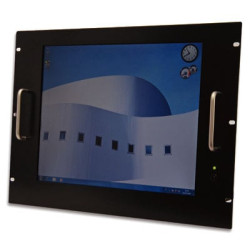 Monitor lcd 17'' touch screen per rack 19'' 8 unità