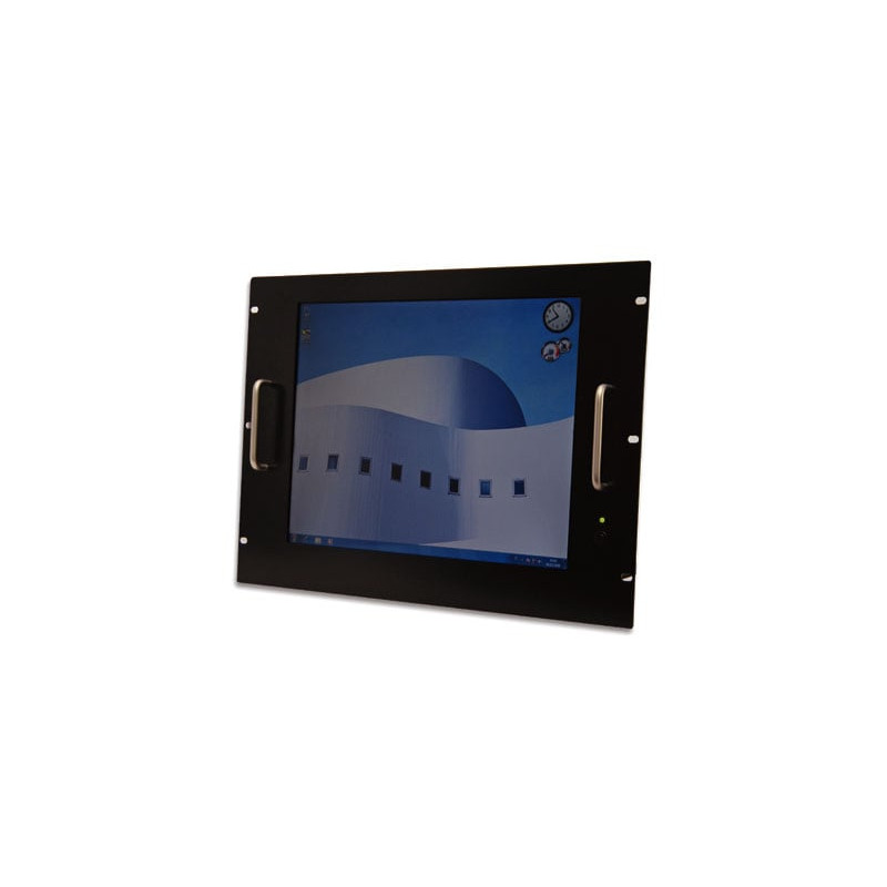 Monitor lcd 17'' touch screen per rack 19'' 8 unità
