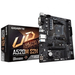 scheda madre gigabyte a520m s2h am4 2ddr4 m.2 hdmi/dvi matx [kbgbaaa7a520u00]