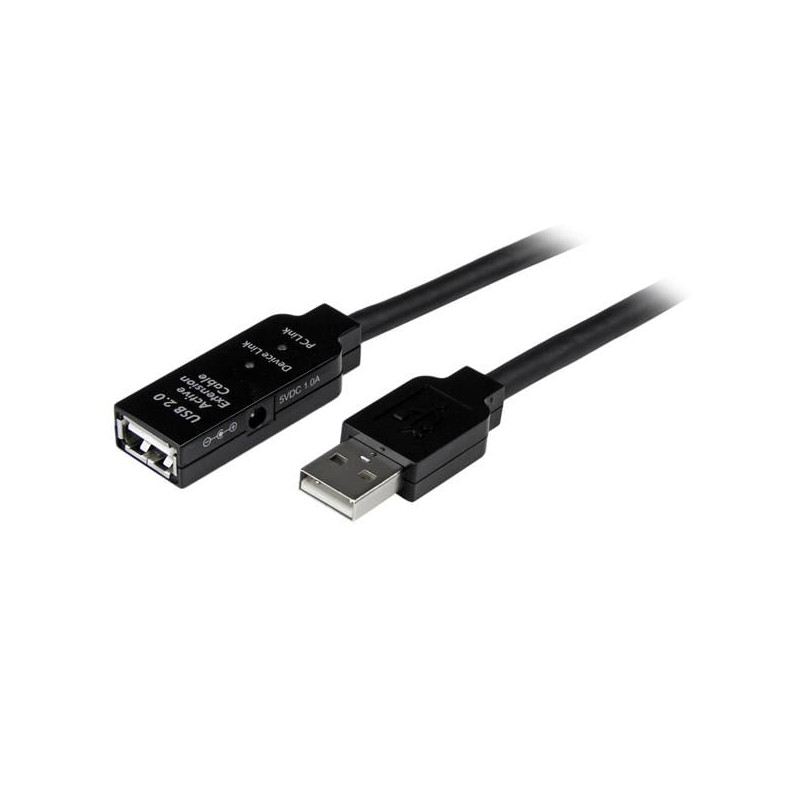 cavo attivo startech.com usb 2.0 20m - m/f [usb2aaext20m]