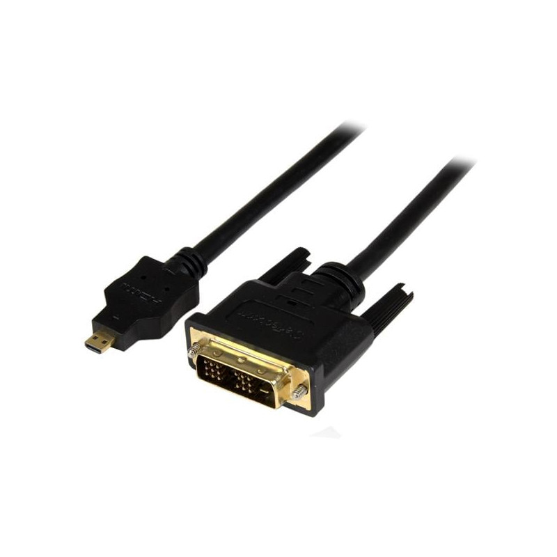 cavo micro startech.com hdmi a dvi-d da 2m [hdddvimm2m]