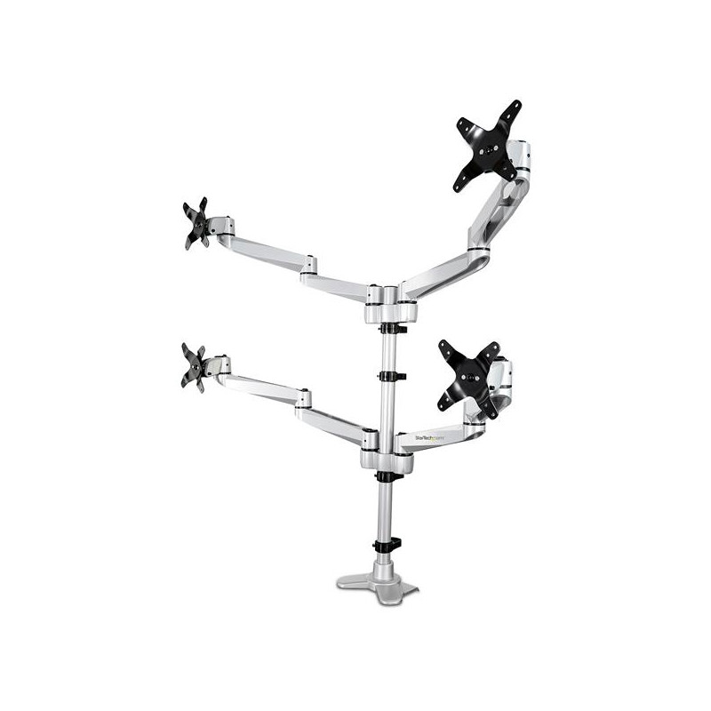supporto monitor startech.com per quattro monitor fino a 27"