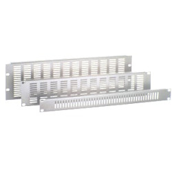 Pannello di chiusura ventilato intellinet 1 unita' grigio chiaro