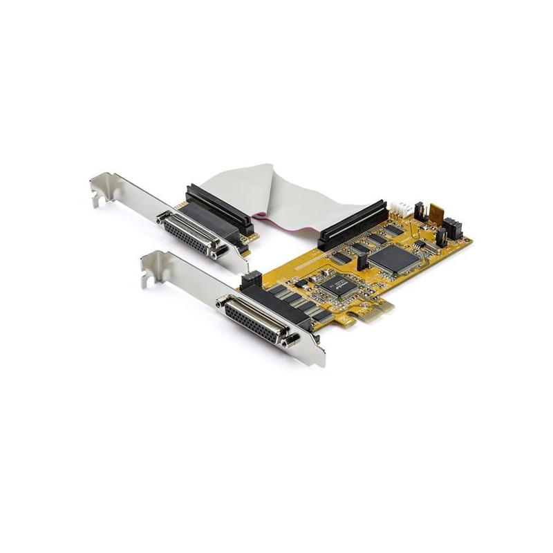 scheda pcie startech.com 8 porte uart 16550 [pex8s1050lp]