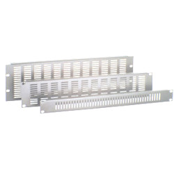 Pannello di chiusura ventilato intellinet 2 unita' grigio chiaro